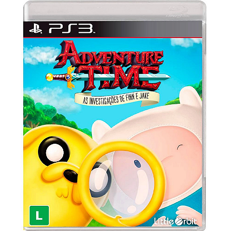 Adventure Time As investigações De Finn E Jake - Ps3 (USADO)