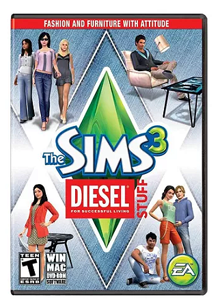 The Sims 3 Diesel - Coleção de Objetos - PC (USADO)