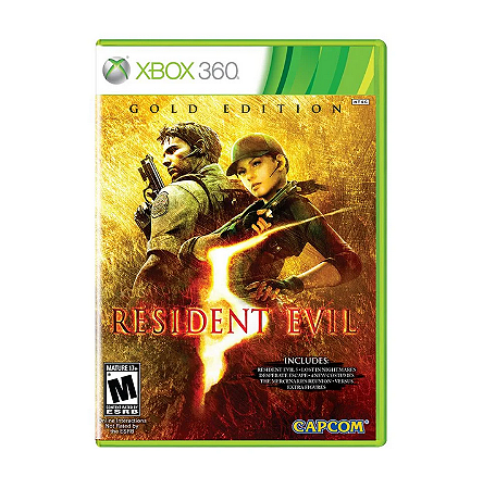 Resident Evil 5 Gold Edition - Xbox 360 (USADO)