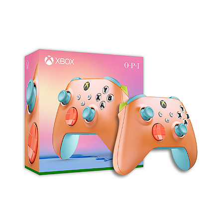 Controle Sem Fio Xbox Series S|X Sunkissed Vibes Opi Edição Especial - Microsoft