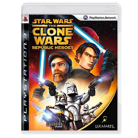 Star Wars The Clone Wars Republic Heroes PS3 (USADO)