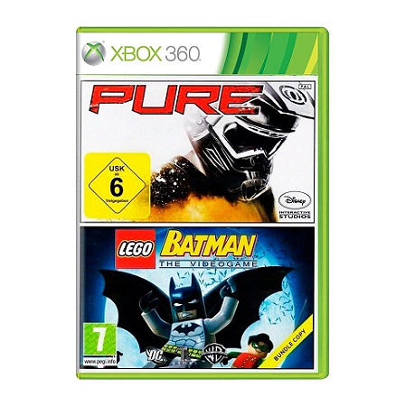 Pure + Lego Batman The Video Game - Xbox 360 (USADO)