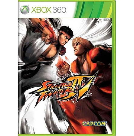 Street Fighter IV - Xbox 360 (USADO)