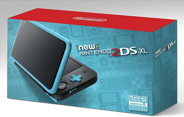 Nintendo New 2DS XL Black e Blue