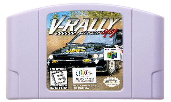 V-Rally Edition 99 - Nintendo 64 (USADO)