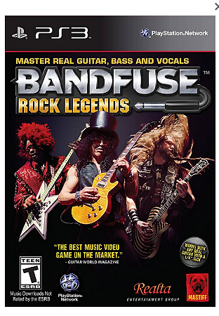 Bandfuse Rock Legends - Ps3 (USADO)