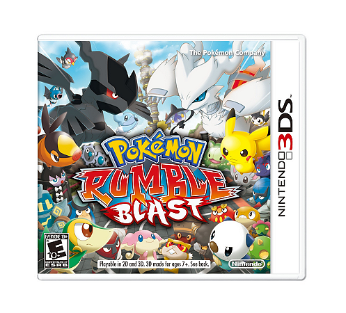 Pokémon Rumble Blast - Nintendo 3DS (USADO)