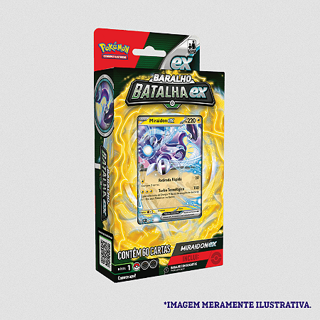 Baralho Batalha Ex Miraidon Ex