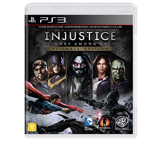 Injustice Gods Among Us Ultimate Edition - Ps3 (USADO)