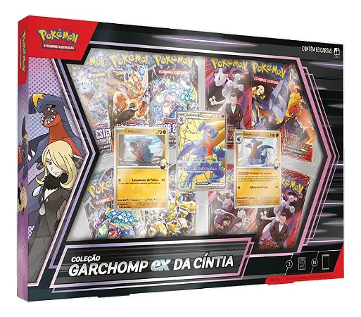 Coleção Garchomp EX da Cíntia