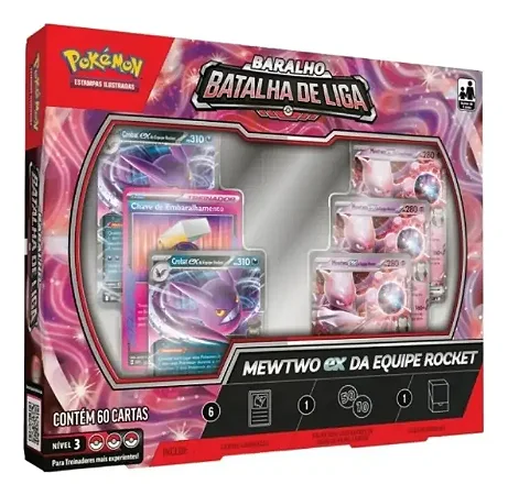 Deck Batalha De Liga Pokémon Mewtwo Ex