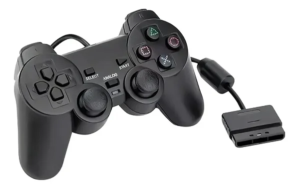 Controle PlayStation2 com fio