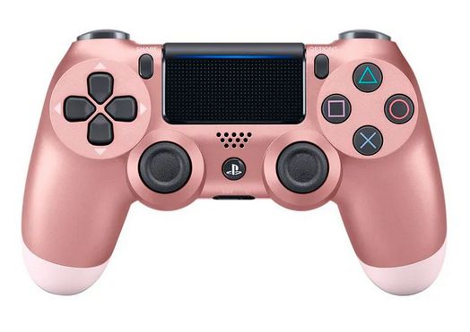 Controle Ps4 Rosa Dourado