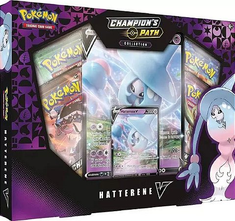 Box Pokemon Caminho do Campeão Hatterene V