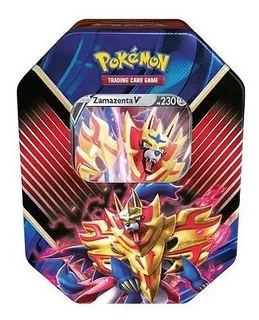 Pokémon Lata Poderes V Zamazenta