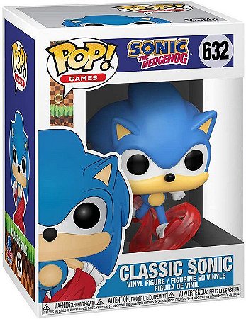 Funko Pop Sonic The Hedgehog Classic Sonic 632