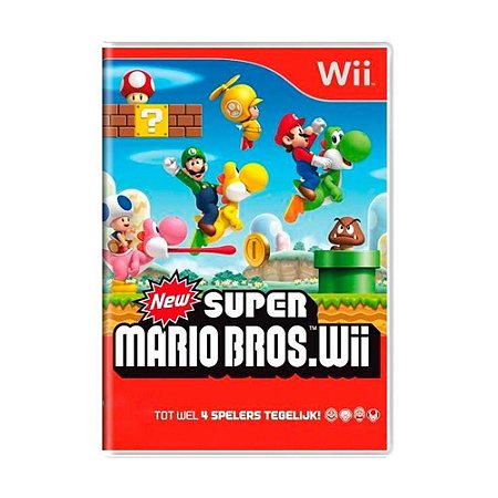 New Super Mario Bros Wii Nintendo WII (USADO)