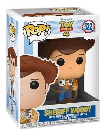 Funko Pop Toy Story 4 Sheriff Woody 522