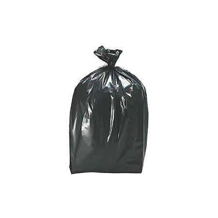 Saco plastico p/lixo 100l 75x100cm c/50unid. (extra pesado) preto - Nobre 12