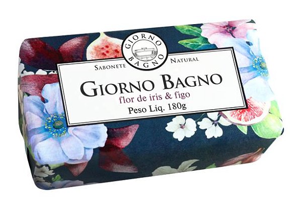 SABONETE BARRA GIORNO FLOR DE IRIS E FIGO 180G