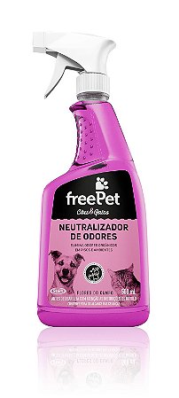 FREE PET NEUTRALIZADOR DE ODORES FLORES DO CAMPO 500ML