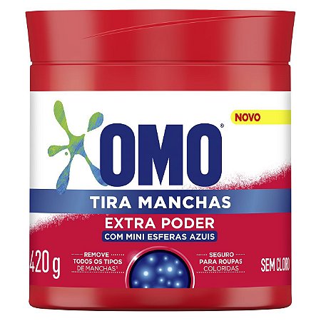 OMO TIRA MANCHAS EXTRA PODER 420G