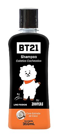 SHAMPOO BT21 BY ZOOPERS CABELOS CACHEADOS 350ML