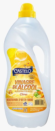VINAGRE DE ALCOOL AROMATIZADO CITRUS CASTELO 6% 2L