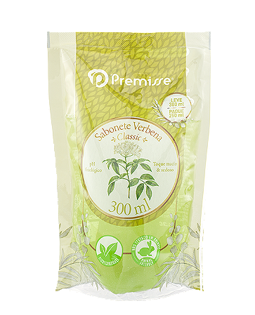 Sabonete Premisse Verbena 300ml Refil