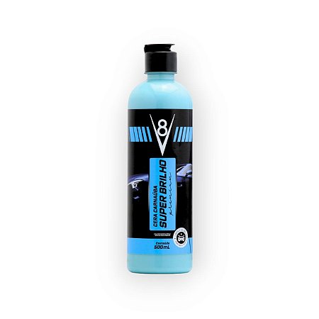 CERA CARNAUBA SUPER BRILHO V8  500ML