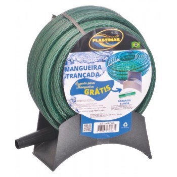 MANGUEIRA TRANCADA 15M COM SUPORTE PLASTIMAR