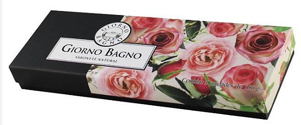 KIT ROSAS DA BULGARIA GIORNO BAGNO 3X100GR