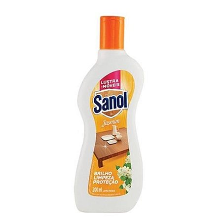 Lustra moveis Sanol Jasmim 200ml