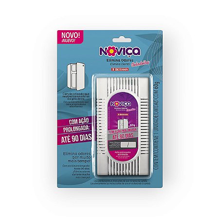 Noviça eliminador de odores geladeira