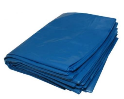 Pacote Saco lixo azul 60L 100un