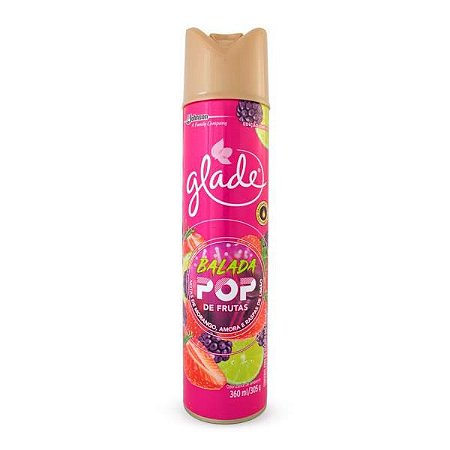 Purificador de ar glade aero balada pop 360ml