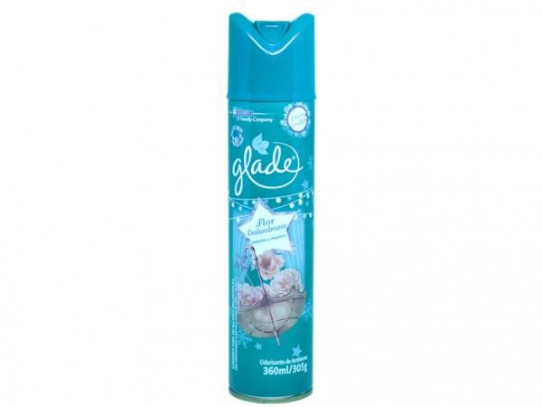 Purificador de ar glade aero flor deslumbrante 360ml