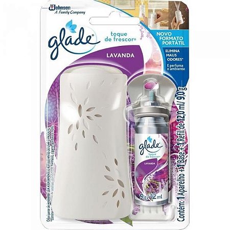 Purif ar glade t frescor aparelho 12ml lavanda