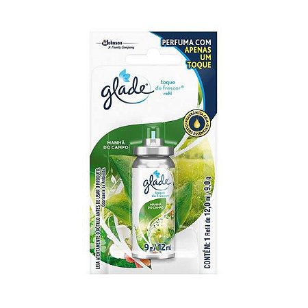 Purif ar glade t.frescor manha do campo 12ml