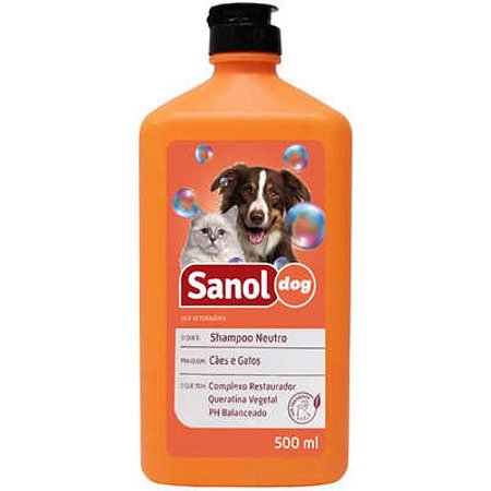 Shampoo neutro Sanol dog