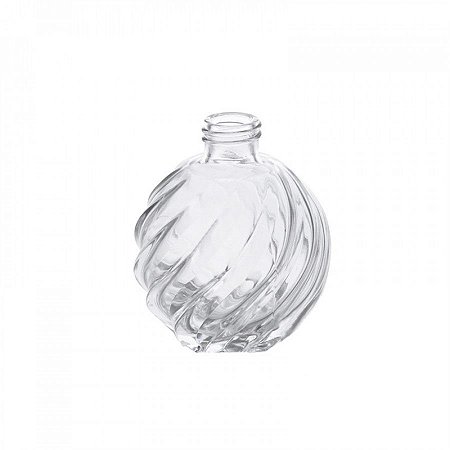 Vidro bola espiral transparente 250ml (sem valvula)