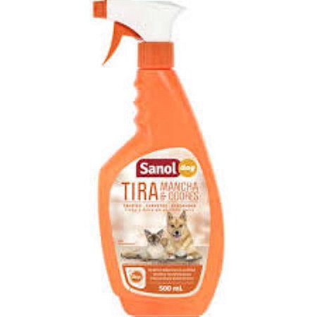 Tira manchas e odores pet sanol dog 500ml