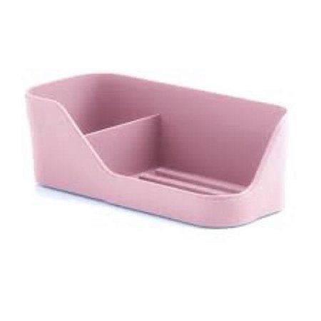 ORGANIZADOR DE PIA TRIUM COMPACTO ROSA 12 CM