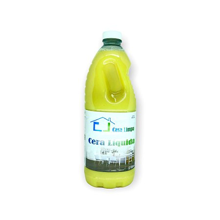 CERA LIQUIDA A/B AMARELA 2L CASA LIMPA