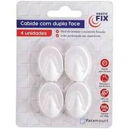 CABIDE PRATIC FIX COM DUPLA FACE 04 PCS