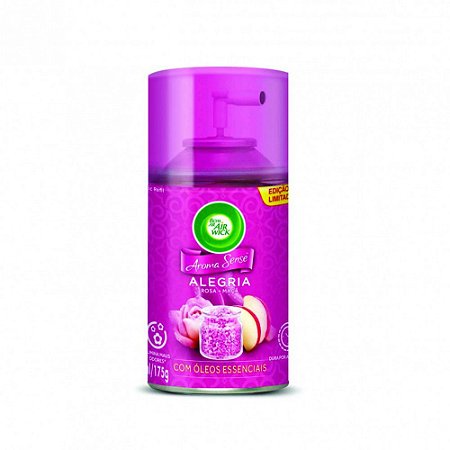 BOM AR FRESH AROMA SENSE ALEGRIA REFIL 250ML