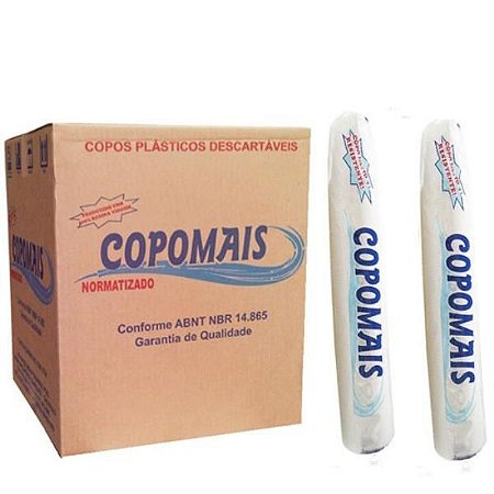 Pct Copo 150ml brc c/100 Copomais