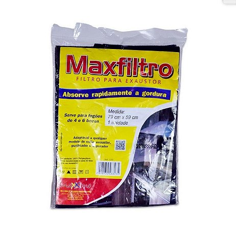 Max Filtro para Exaustor - 79x59cm