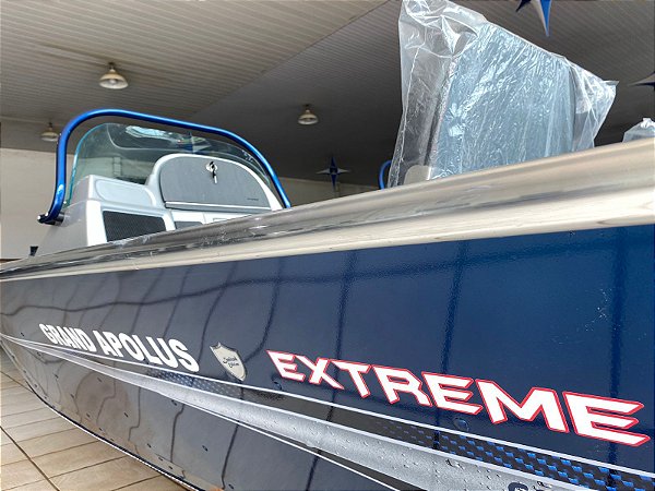 Conjunto Barco Levefort Grand Apolus Freestyle Extreme + Mercury 250 PRO XS V8 4T montado pronto para navegar - Preço PJ ou Produtor Rural