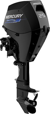 Motor de popa Mercury 25 HP EFI 4T Sea Pro partida manual - Preço Pessoa Física